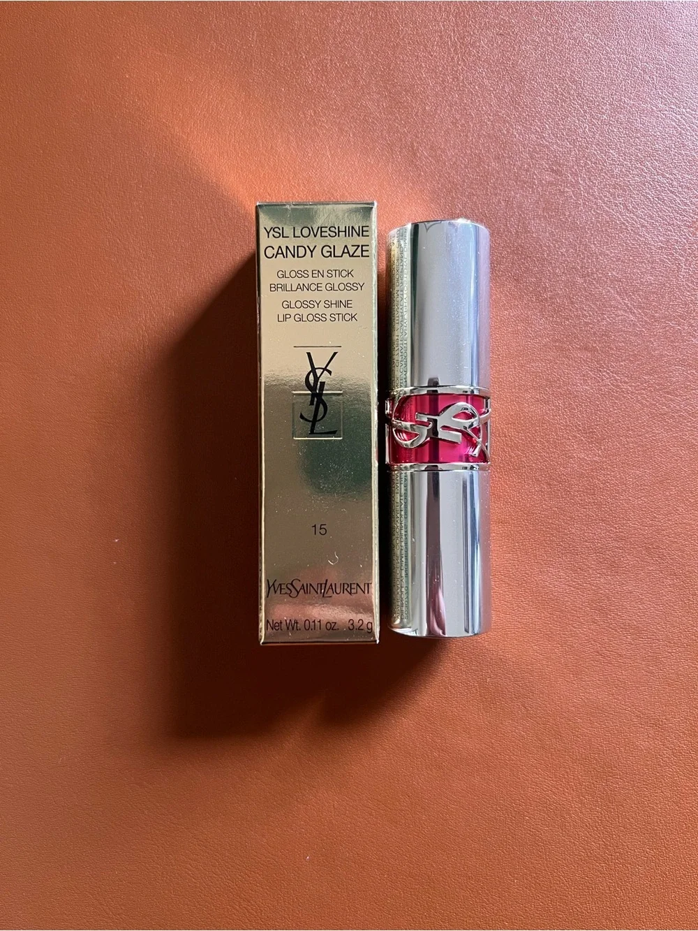Yves Saint Laurent LoveShine Candy Glaze (Showcasing Nude)